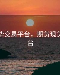 期货现华交易平台，期货现货交易平台