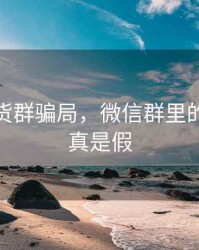 微信期货群骗局，微信群里的期货是真是假