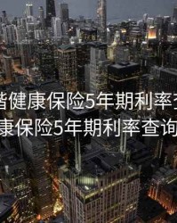 工行和谐健康保险5年期利率查询，和谐健康保险5年期利率查询2019