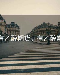 国内有乙醇期货，有乙醇期货吗