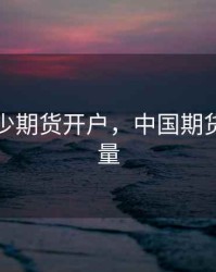 中国多少期货开户，中国期货开户数量