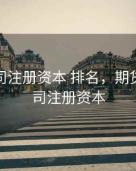 期货公司注册资本 排名，期货交易公司注册资本