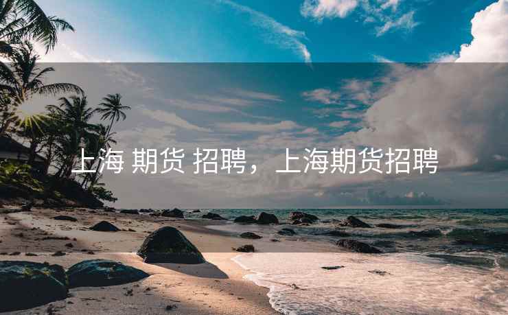 上海 期货 招聘，上海期货招聘
