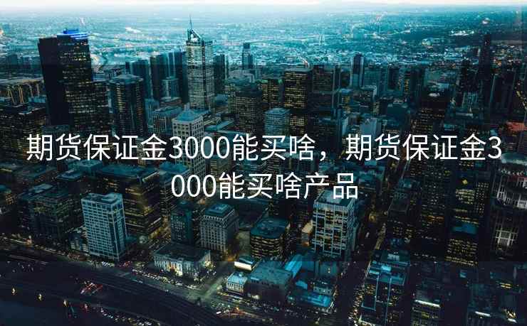 期货保证金3000能买啥，期货保证金3000能买啥产品